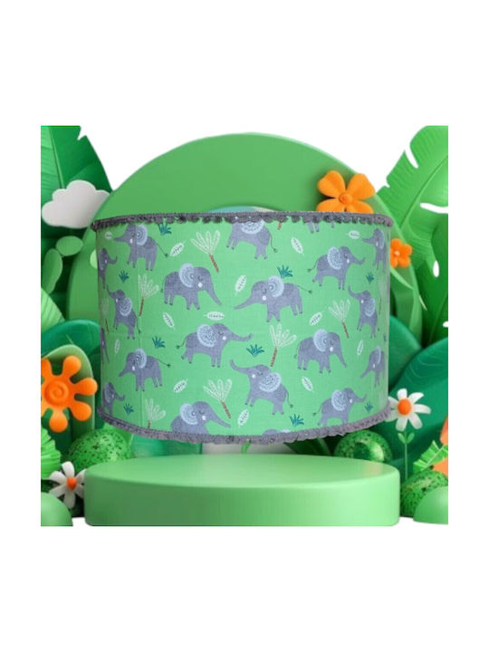 Lamp Shade African Elephant Dimensions 35*25