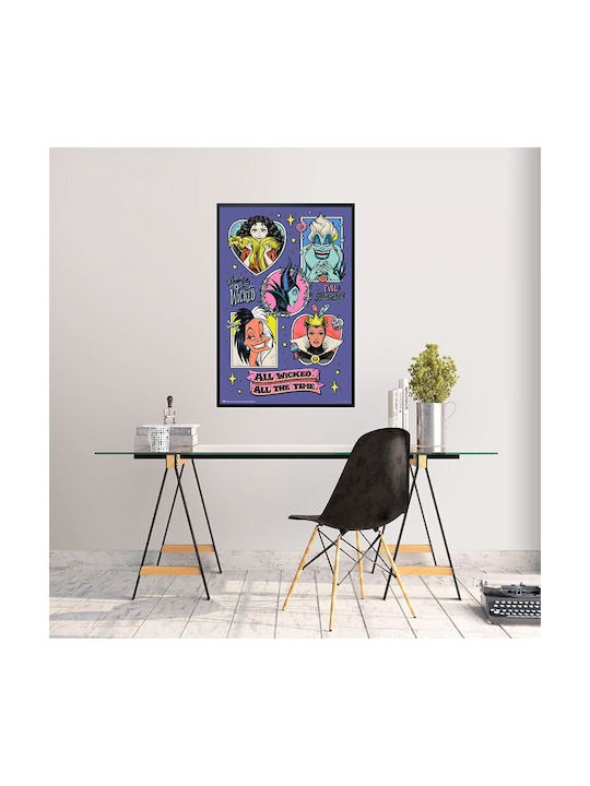 Grupo Erik Poster Disney Villains 61x91.5cm Grupo Erik Poster Disney Villains 61x91.5cm