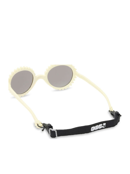 KiETLA Unbreakable Baby Sunglasses with Mirror Lens Yellow for 1-2 Years