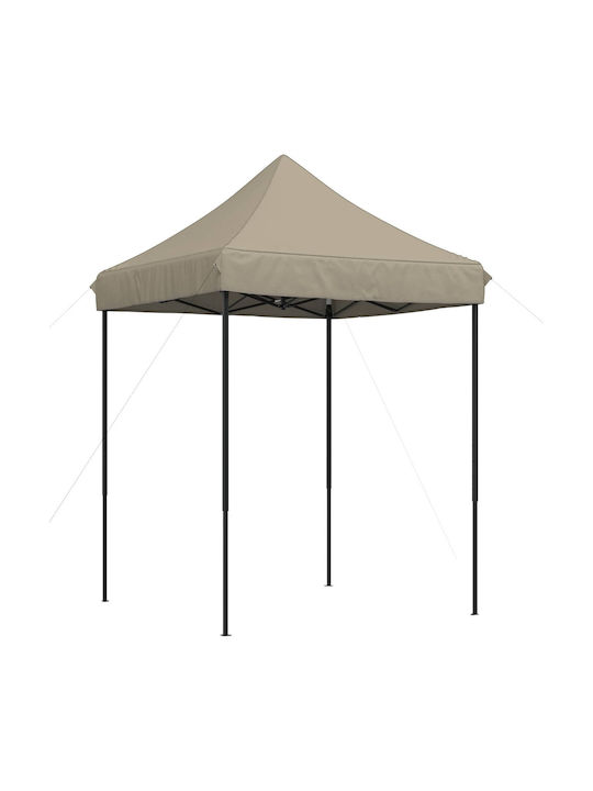 vidaXL Gazebo Pliabil De Grădină Maro 2x2m