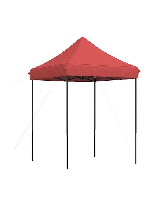 vidaXL Foldable Garden Gazebo Burgundy 2x2m