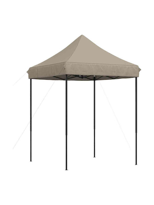 vidaXL Gazebo Pliabil De Grădină Maro 2x2m