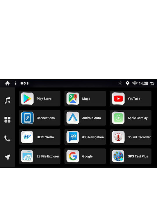 Digital IQ Car Audio System for Dacia Dokker 2012-2022 (Bluetooth/USB/WiFi/GPS/Apple CarPlay/Android Auto) with 9" Touch Screen