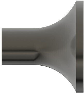 Ideal Standard La Dolce Vita Single Bathroom Hook With Screws 5x4.5cm Gray