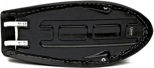 C-racer Sr400/500 Flat Cafe Racer Scrambler Seat Black