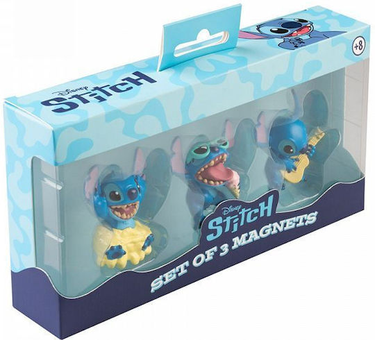 Σετ 3 Μαγνητάκια Stitch