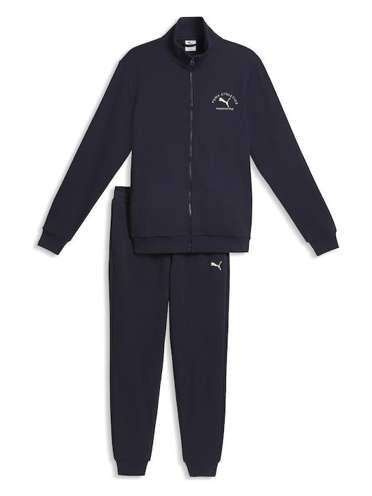 Set Trening Cu Elastic Albastru Marin