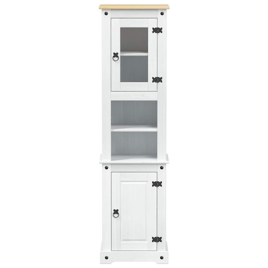 vidaXL Πάγκος χωρίς Νιπτήρα Μ50xΒ40xΥ185cm Λευκό