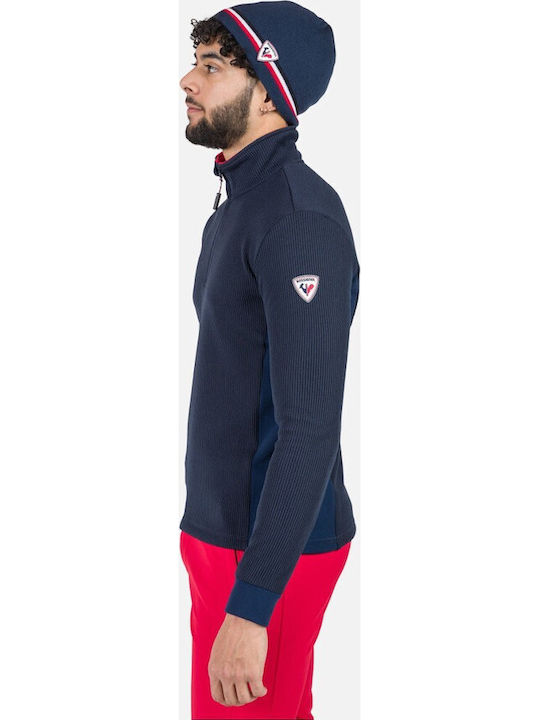 Sweatshirt with Hood Navy Blue