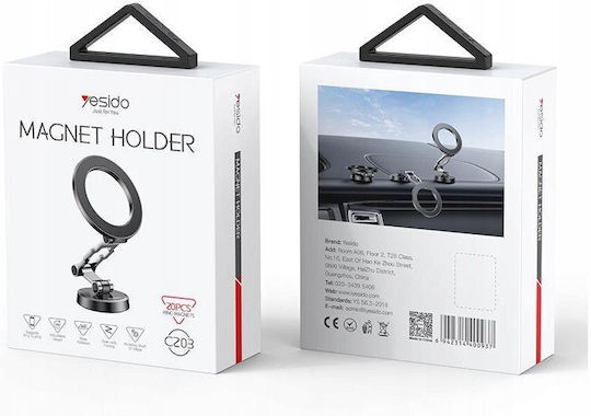 Yesido Car Mobile Mount with MagSafe Magnet Black