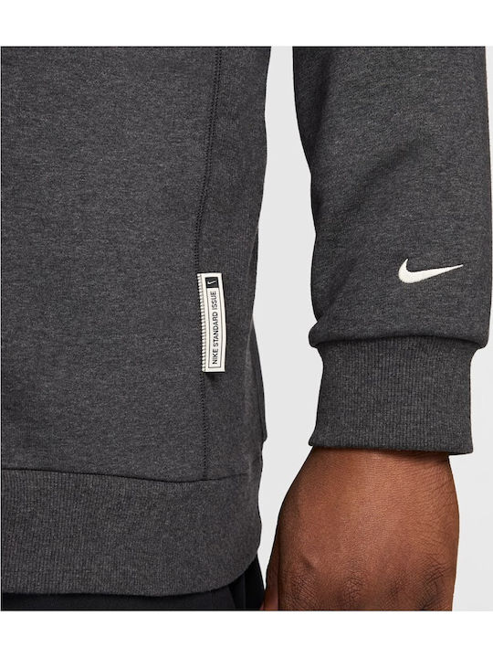 Standard Issue Dri-FIT Men's Sweatshirt Black Heather Pale Ivory