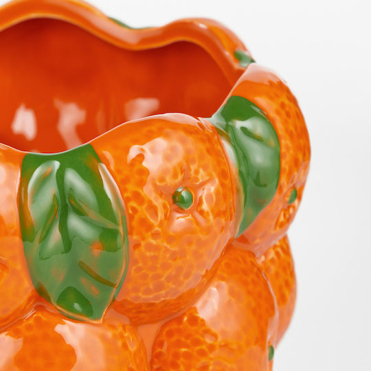 Butlers Pflanzentöpfe Orange 18x18cm