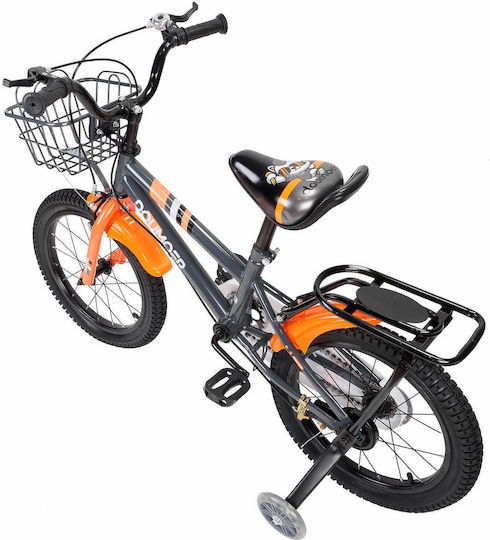 Action One 16" Kids Bicycle City Grey Arrow
