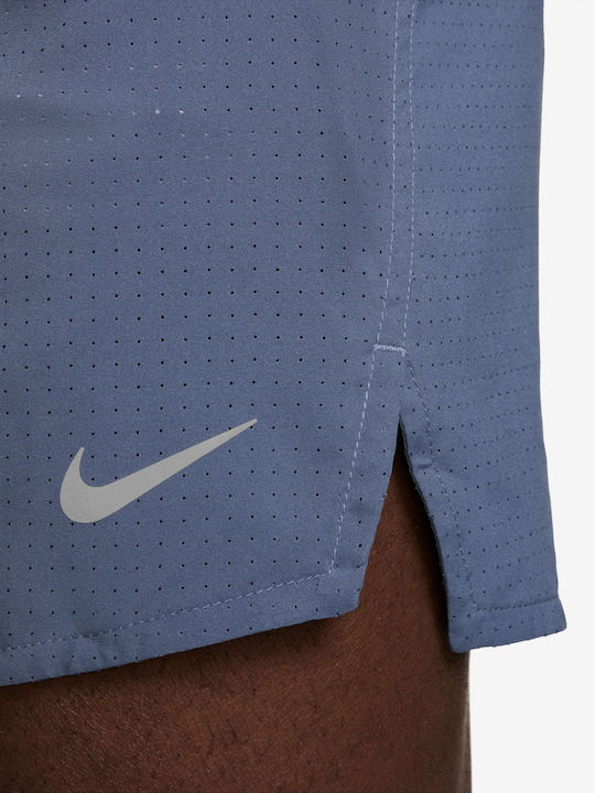 Fast Αθλητική Ανδρική Βερμούδα Dri-Fit Μπλε