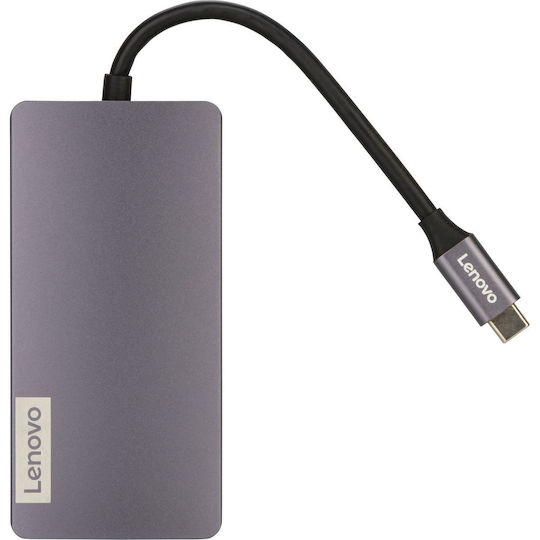 Lenovo 150 USB-C Docking Station mit HDMI 4K PD Ethernet Gray