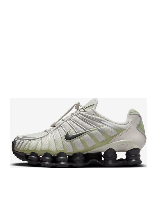 Shox TL Adidași Pentru Femei Light Bone / Off Noir-Oliv Aura