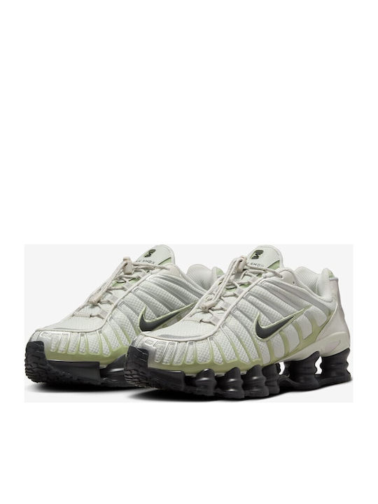 Shox TL Adidași Pentru Femei Light Bone / Off Noir-Oliv Aura