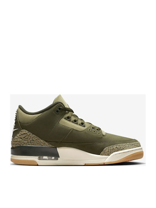 Air  3 Retro Мъжки Високи Каки Сникърси