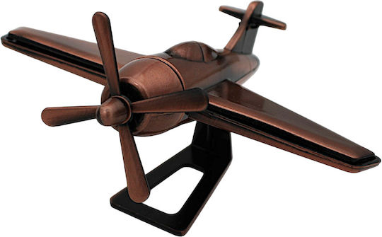 Antic Miniatură Decorativă Avion Metalic 14x3x14cm