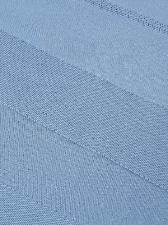 Mayoral Knitted Nursery Swaddling Blanket Blue