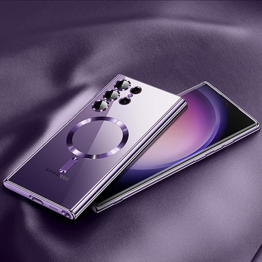 Techsuit Luxus Kristall Rückseitenhülle Transparent (Galaxy S26 Ultra)