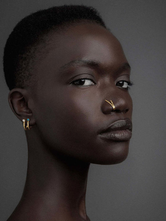 Handmade Gold Plated Silver 925 Nose Piercing