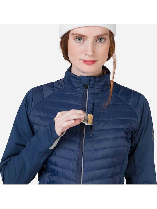 Γυναικείο Μπουφάν για Χειμώνα Navy Blue