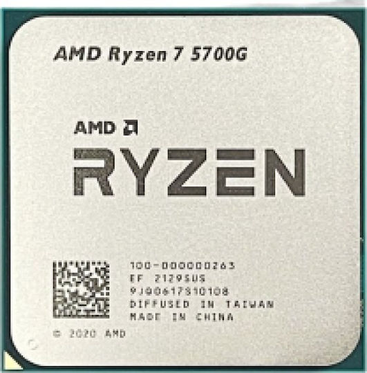 AMD Ryzen 7 5700G 3.8GHz Procesor cu 8 nuclee pentru Socket AM4