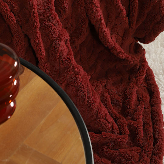 Nef-Nef Homeware Germain Κουβέρτα Sherpa Καναπέ 130x180εκ.