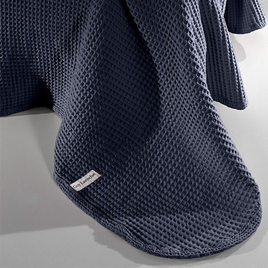 Guy Laroche Eternity Одеяло Пике Двойно 230x240см Синьо