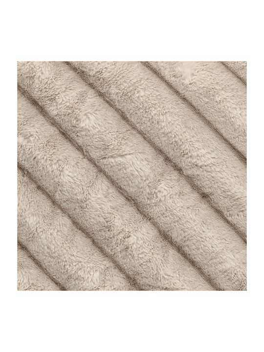 Nima Carezza Κουβέρτα Γούνινη Υπέρδιπλη 220x240εκ. Ivory Εκρού
