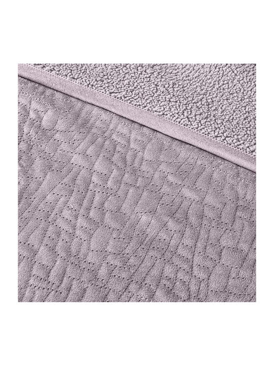 Guy Laroche Bolzano Set Blanket Sherpa Single 160x220cm Melanze