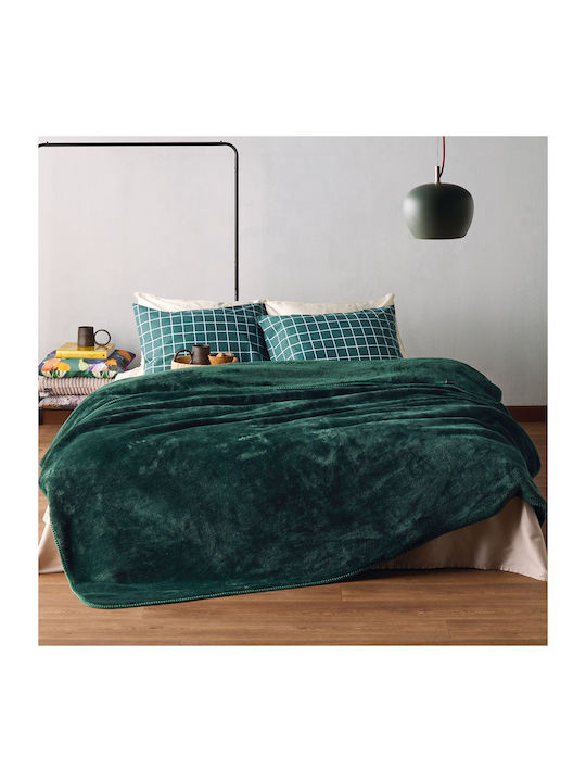 Kentia Monaco Κουβέρτα Βελουτέ Μονή 160x220εκ.