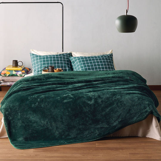 Kentia Monaco Κουβέρτα Βελουτέ Μονή 160x220εκ.