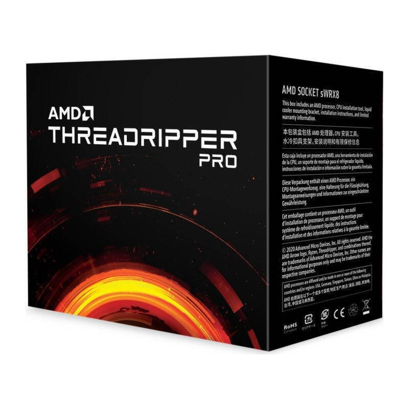 AMD Ryzen Threadripper Pro 5995WX 2.7GHz Επεξεργαστής 64 Πυρήνων για Socket sWRX8 σε Κουτί (100-100000444WOF)