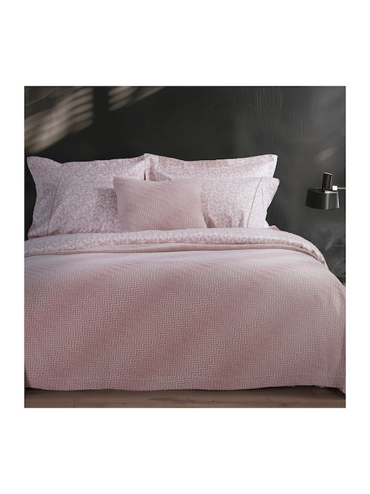 Nef-Nef Homeware Chevie Double Blanket 230x250cm Pink