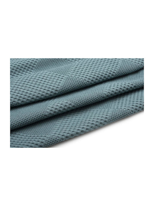 Dimcol Κουβέρτα Πικέ Υπέρδιπλη 220x250εκ. Πετρόλ 33122669002