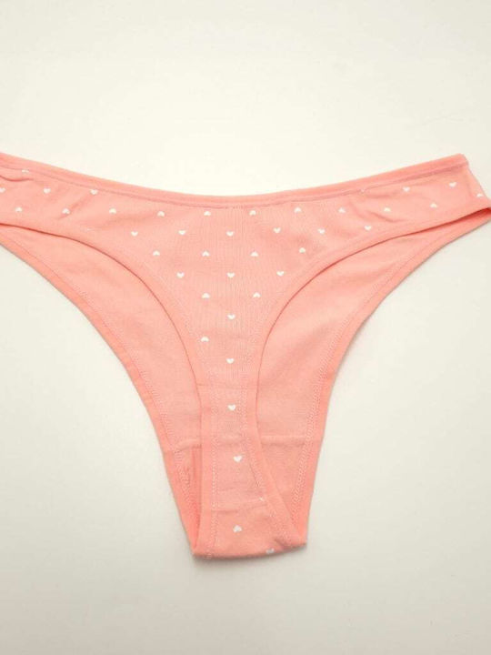 Cotton Women's String Pink