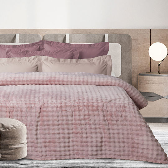 Das Home 1372 Pătură Polar Fleece Superdublă 240x260 cm Lila Pudrat