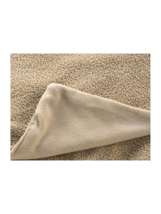 L-c Wooly Κουβέρτα Fleece Καναπέ 125x150εκ. Beige