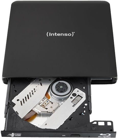 Intenso External Blu-ray 5401500 Eod 500bd Slim Usb 3.2 Gen 1×1 Black