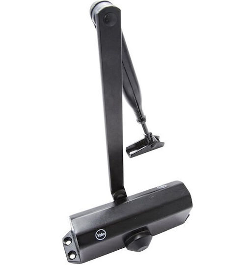 Yale Door Closer for Doors up to 85cm and 60kg Silver