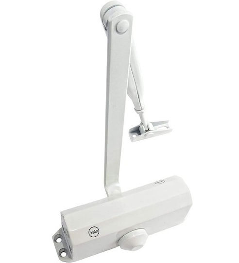 Yale Door Closer for Doors up to 85cm and 60kg Black