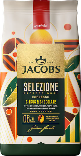 Jacobs Кафе Еспресо Арабика Selezione на Зърна 1kg