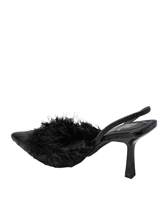 Heels with High Heel Black 50-MAVRO