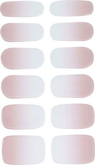 Parsa UV Gel Nail Strips Baby Boomer 12 Pieces