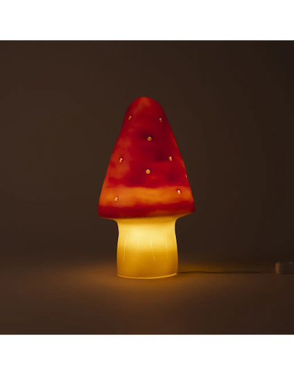 Egmont Lumină LED Decorațiune Pentru Copii Lampă Ciupercă Roșie 28x15cm Egmont Lumină LED Decorațiune Pentru Copii Lampă Ciupercă Roșie 28x15cm