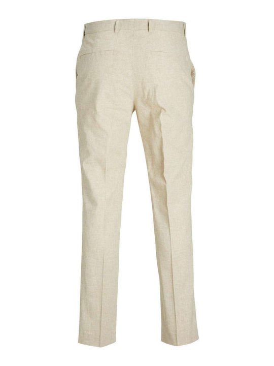 Riviera Chino Trousers In Slim Fit Petrified Oak