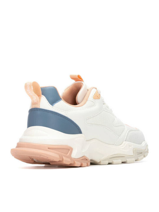 Γυναικεία Chunky Sneakers Λευκά