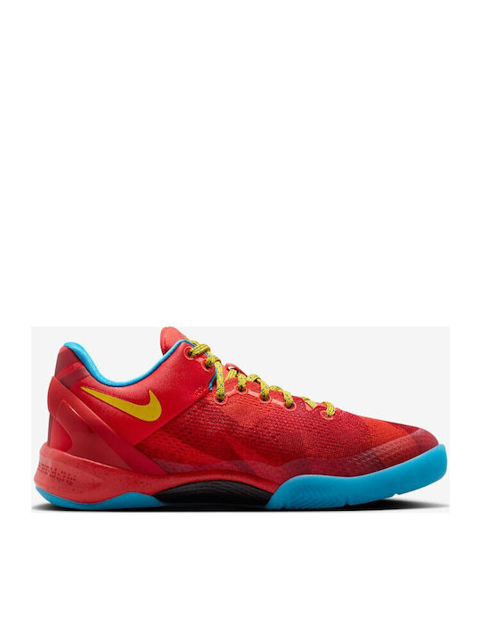 Kobe 8 Year Of The Horse Αθλητικά Παιδικά Παπούτσια Running με Κορδόνια Κόκκινα